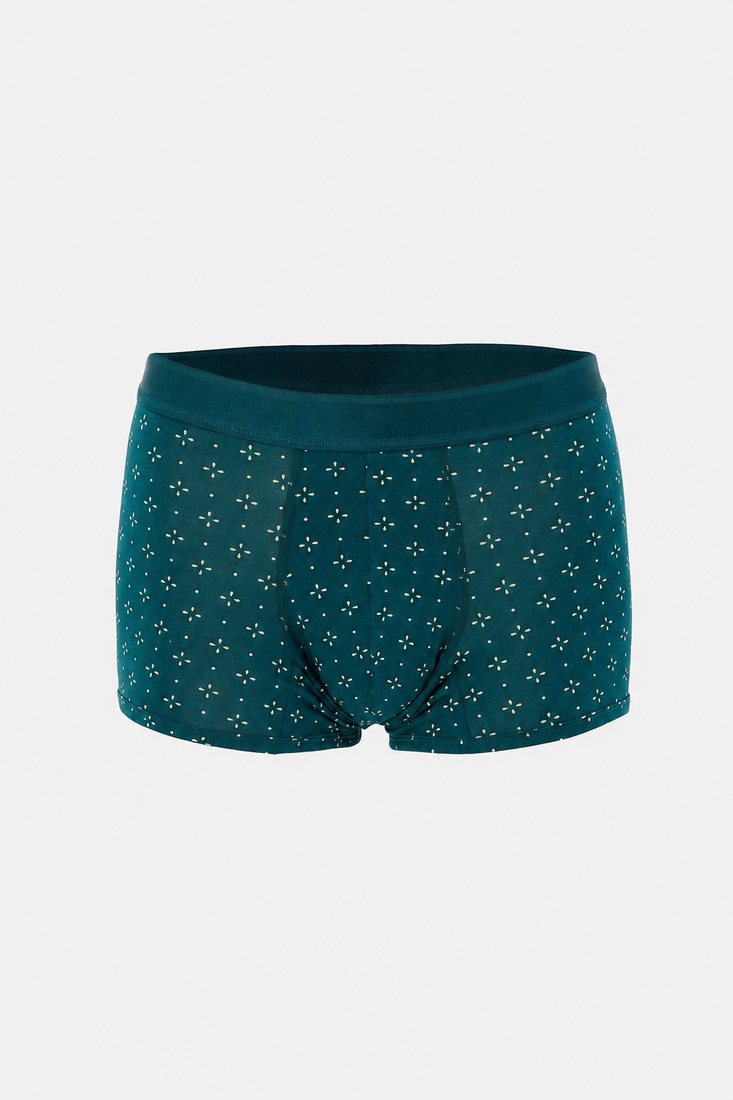 KT-TP-04 Teal, micro print